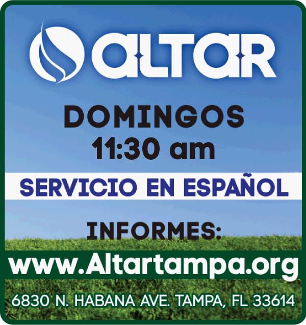 Anuncio de Altar Tampa